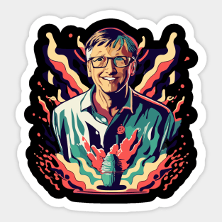 Bill Gates Sticker